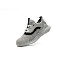 Grey Wear-resistant High Quality Sport Style Running Safety Shoes